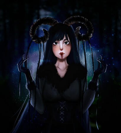 Tama- Forest Witch (OC)